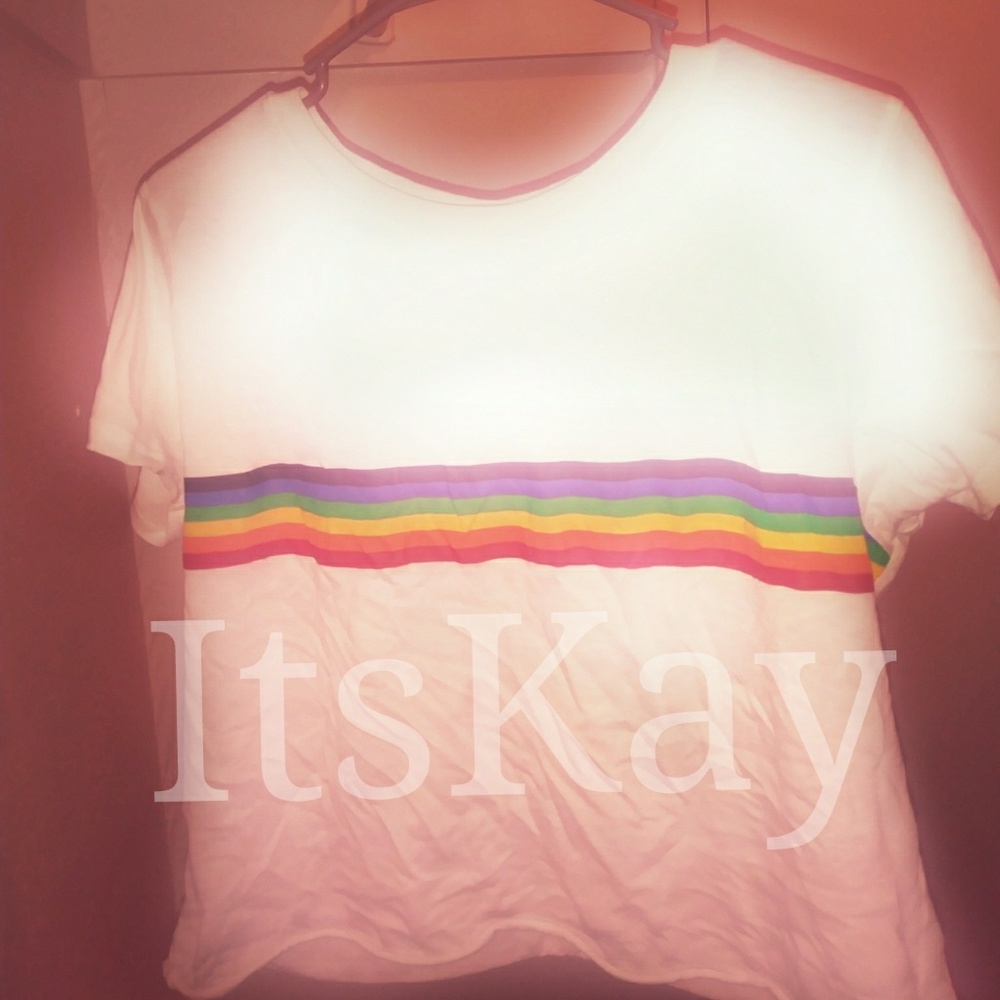 Rainbow Crop top